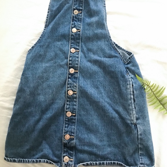 S Forever 21 Denim Dress 🌿 Great Condition - Picture 2 of 6